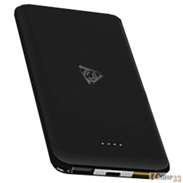 Qcyber QWPB-10. Пауэрбанк 8000мАч с универсальной беспроводной зарядкой стандарта Qi 5Вт. QM-03-007DV01