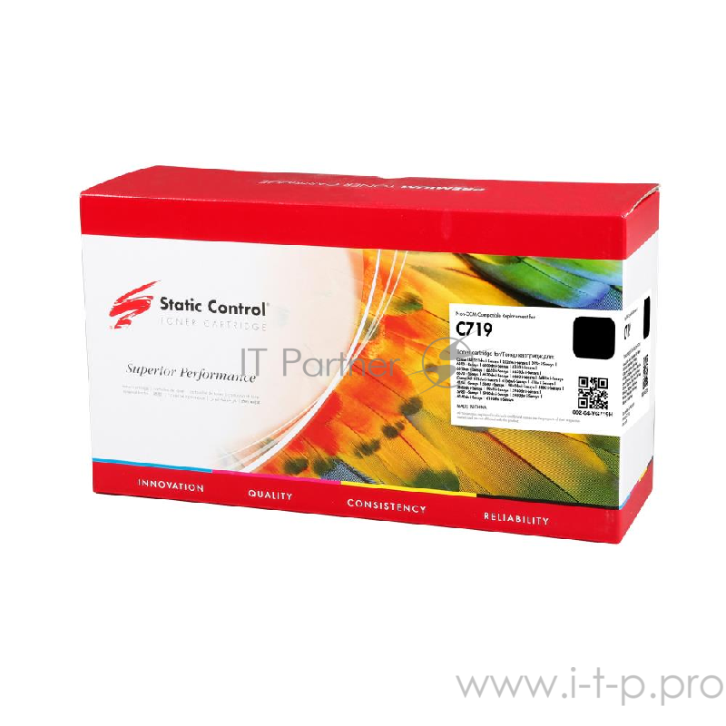 Картридж лазерный Static Control 002-04-VG719H C719 черный (6400стр.) для Canon MF5840dni-Sensys/MF5880dni LBP6300i/6650i