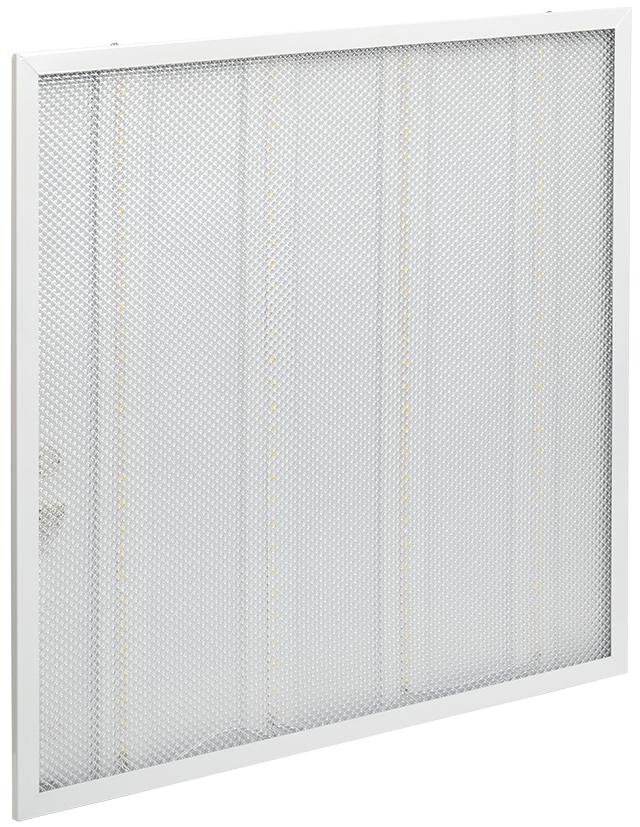 Коммерческое освещение Iek LDVO2-6560-36-6500-U-K01 Светильник светодиодный ДВО 6560-P 36Вт 6500К 595х595х20 призма IEK