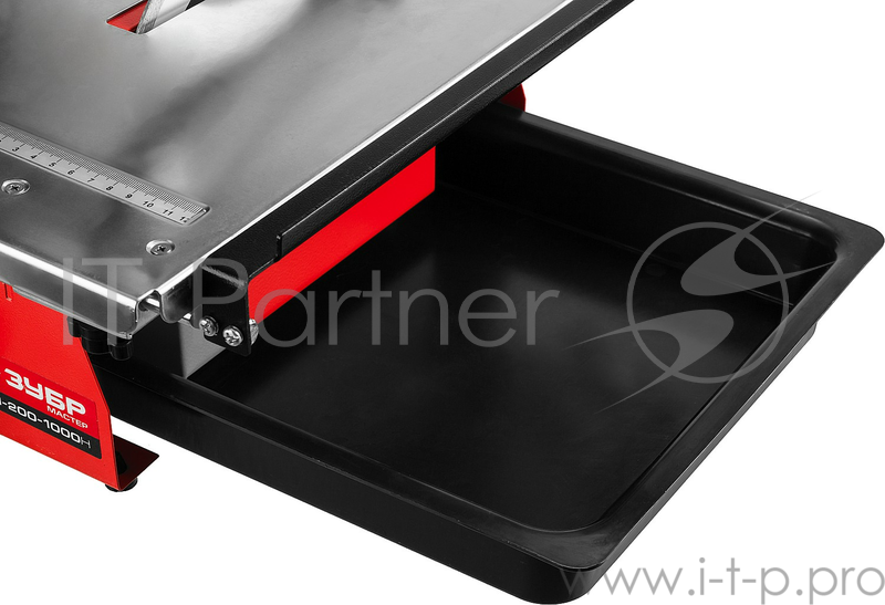 Плиткорезы ЗУБР МАСТЕР Электроплиткорез ЭП-200-1000Н { диск 200 мм, глубина реза 90°-40мм/45°-25мм, стол 500х400мм, 2950об/мин, 1000Вт }