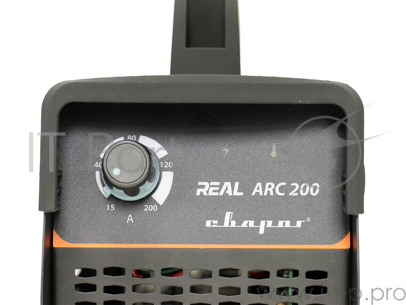 Инвертор СВАРОГ ARC 200 REAL (Z238) Black (маска+краги) сварочный