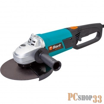 Углошлифовальная машина Bort BWS-2005-S 2000Вт 6500об/мин рез.шпин.:M14 d=230мм