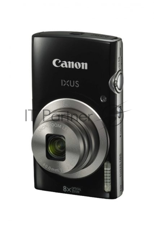 Цифровая фотокамера Canon IXUS 185 черный {20Mpix Zoom8x 2.7
