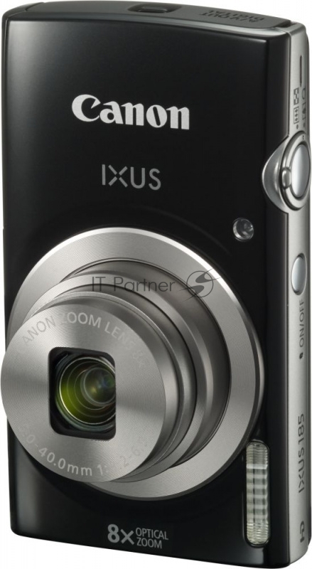 Цифровая фотокамера Canon IXUS 185 черный {20Mpix Zoom8x 2.7