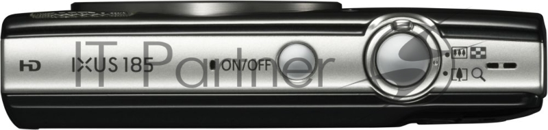 Цифровая фотокамера Canon IXUS 185 черный {20Mpix Zoom8x 2.7
