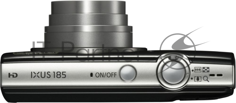 Цифровая фотокамера Canon IXUS 185 черный {20Mpix Zoom8x 2.7
