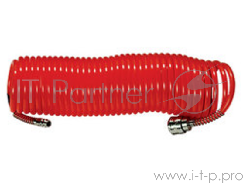 Шланг спиральный для пневмоинструмента MATRIX 57006 15м с быстросъемными соединениями