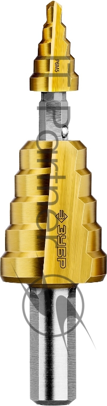 Сверло ступенчатое составное, ЗУБР, ПРОФЕССИОНАЛ, 29673-4-22