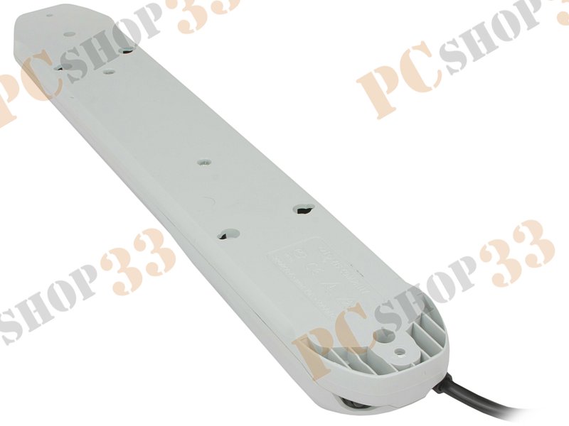 Сетевой фильтр на 6 розеток ZIS Pilot GL-6, белый (10.0м)