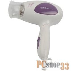 Фен Фен FIRST FA-5666-5-WI, 1200 Вт, 2 скор, 2 темп., склад.ручка