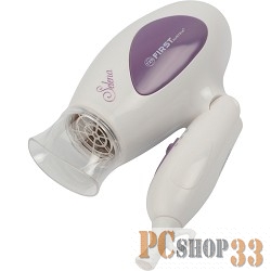 Фен Фен FIRST FA-5666-5-WI, 1200 Вт, 2 скор, 2 темп., склад.ручка