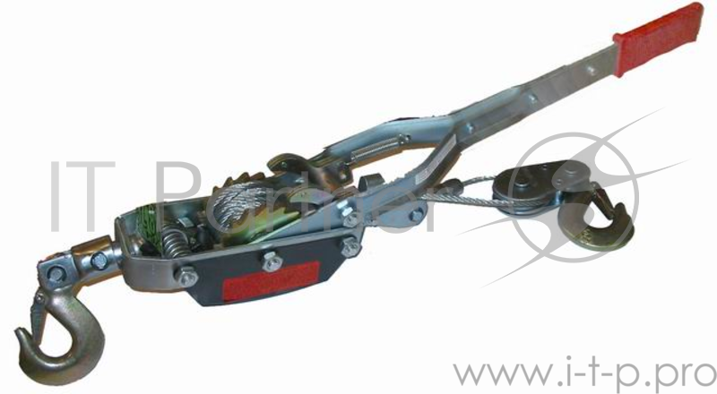 Лебедка угловая SKRAB 26435 4т длина троса 3,3м 2крюка