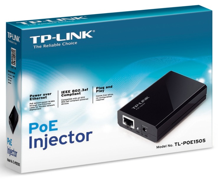 Сетевое оборудование TP-Link TL-PoE150S(UN) Инжектор PoE SMB