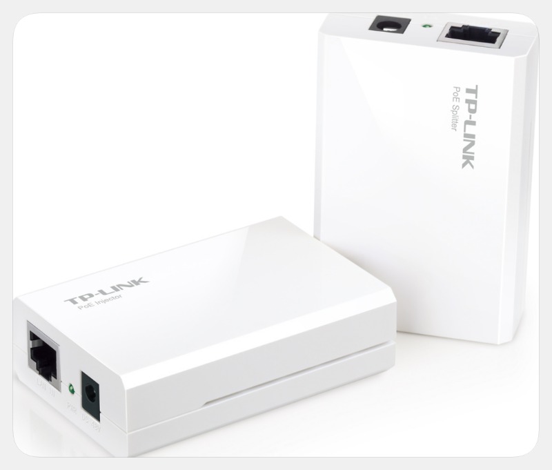 Сетевое оборудование TP-Link TL-PoE200 Набор PoE адаптеров, инжектор+сплиттер, до 100м SMB