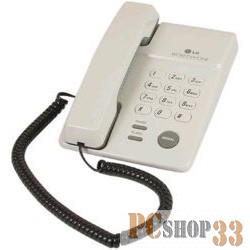 Телефон LG GS-5140 RUSSG/RUSCR (серый) {повторный набор, сброс/ переадресация, пауза}