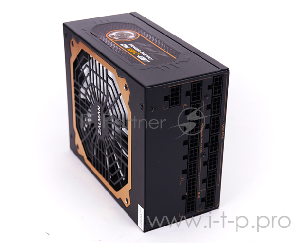 Блок питания Zalman EBT ZM1200-EBT 200W, ATX12V v2.3, EPS, APFC, 14cm Fan, FCM, 80+ Gold, Retail
