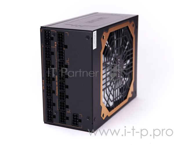 Блок питания Zalman EBT ZM1200-EBT 200W, ATX12V v2.3, EPS, APFC, 14cm Fan, FCM, 80+ Gold, Retail