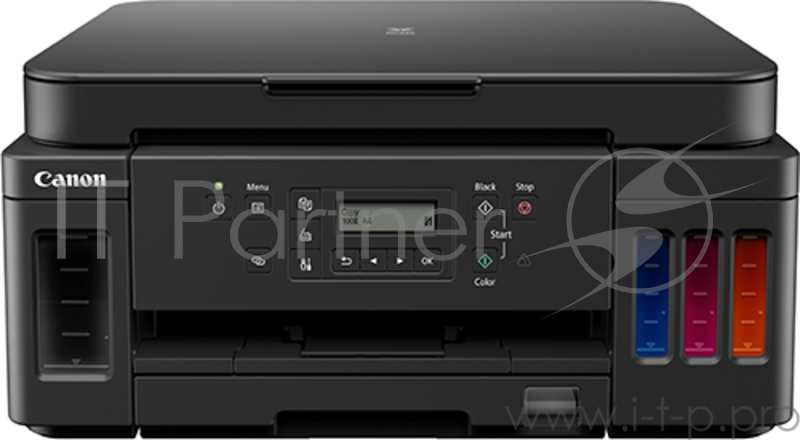 МФУ струйный Canon Pixma G6040 (3113C009) A4 Duplex WiFi USB RJ-45 черный