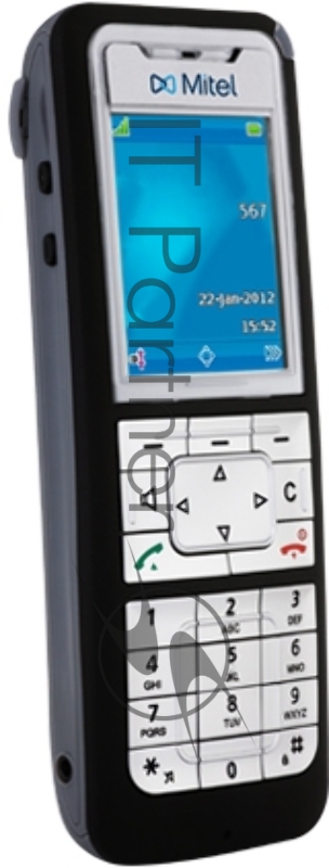 Телефон Mitel 612d v2 DECT phone, color display TFT, charger included (repl. 80E00011AAA-A)