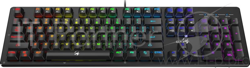 Клавиатура, Genius Game keyboard Scorpion K10, Black,RU,GK-170. (DR31310003402)