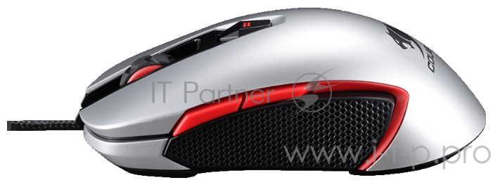 Мышь Cougar 400M Silver игровая, 4000DPI, регулировка DPI, механизм Omron, 8 прогр.клавиш, встроен.память, RGB подсветка (16млн цветов) Мышь Cougar 400M Silver игровая, 4000DPI, регулировка DPI, механизм Omron, 8 прогр.клавиш, встроен.память, RGB под