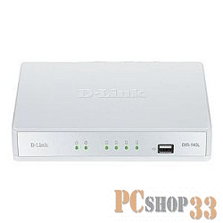 Сетевое оборудование D-Link DIR-140L/RU/A1A Облачный VPN-маршрутизатор с USB-портом