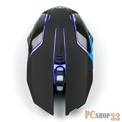 Мышь Dialog MROG-20UR Nakatomi Gaming RF 2.4G Optical - игровая, 6 кнопок+ролик, 7ми цветная подсветка