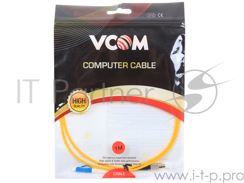 LC-FC,UPC,одномодовый,Simplex,