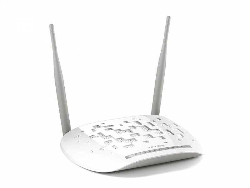 Сетевое оборудование TP-Link TD-W8961N(RU) Маршрутизатор со встроенным модемом ADSL2+, 300 Мбит/с, 2T2R, ADSL2/ADSL+, Annex A, 4 порта 100 Мбит/с