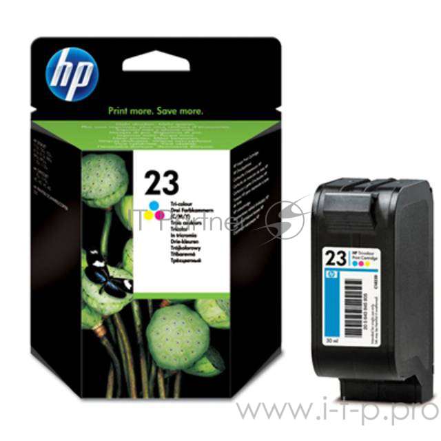 Картридж HP 23 C1823D (трехцветный) для DJ 710/720/810/880/890/895/1120