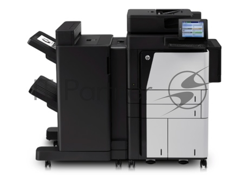 Цветное МФУ HP Color LaserJet Enterprise flow M880z+ A3, лазерный, принтер + сканер + копир + факс, ЖК 8.0, серо-черный (USB2.0, LAN)