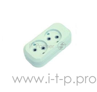 MAKEL MGP101 Колодка удлинителя 2 гнезда без заземления