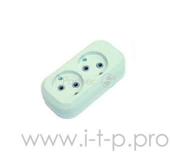 MAKEL MGP101 Колодка удлинителя 2 гнезда без заземления