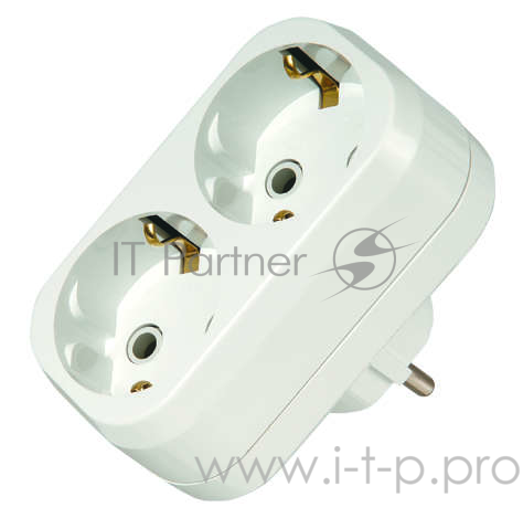 MAKEL 10031 Разветвитель 2 гнезда с заземлением 16 А