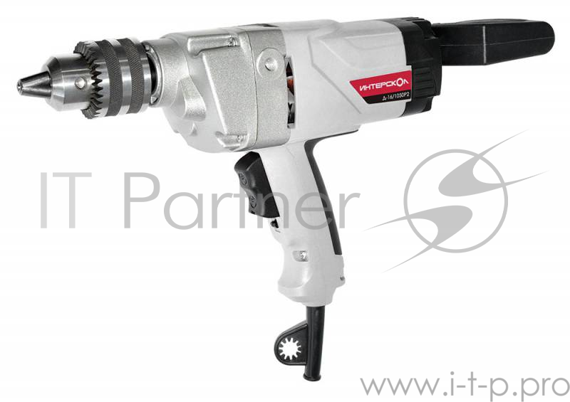 Дрель, Шуруповерт ИНТЕРСКОЛ Д-16/1050Р2 дрель 369.1.0.00 {патрон: ключевой, количество скоростей: 1, мощность 1050 Вт, патрон 16 мм, реверс, вес 3.8 кг }