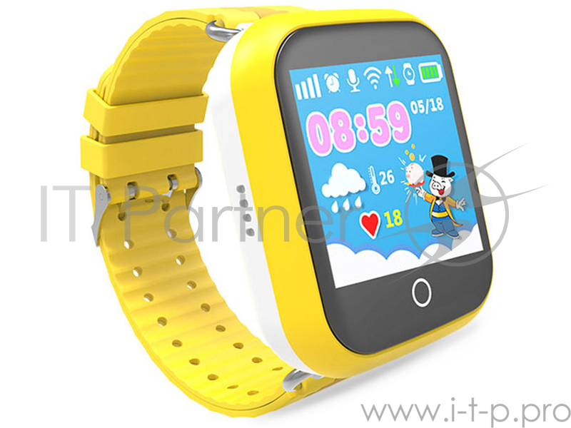 Умные часы детские GiNZZU® GZ-503 yellow 1.54