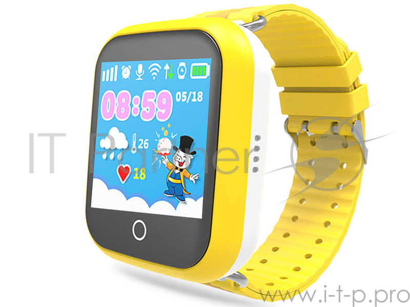Умные часы детские GiNZZU® GZ-503 yellow 1.54