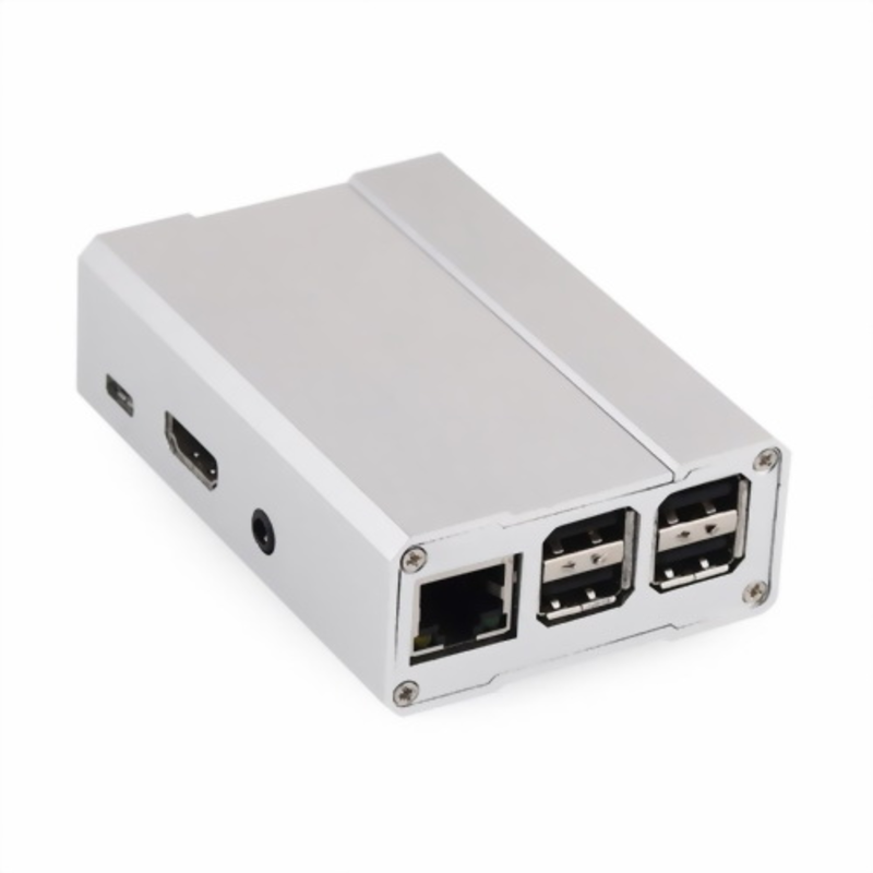 RA192 Корпус ACD Metal Aluminium Alloy Case for Raspberry Pi 3, Silver
