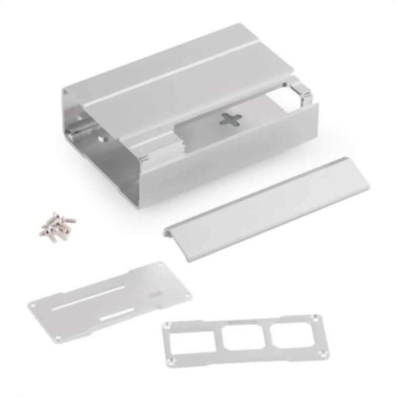 RA192 Корпус ACD Metal Aluminium Alloy Case for Raspberry Pi 3, Silver