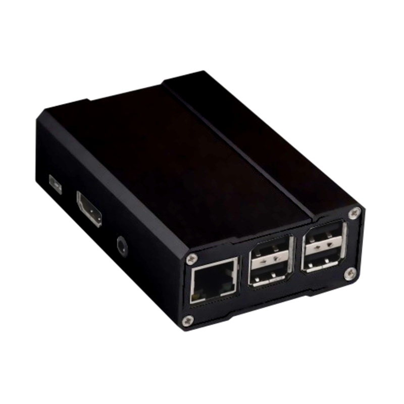 RA191 Корпус ACD Metal Aluminium Alloy Case for Raspberry Pi 3, Black