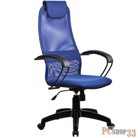 Офисные кресла Кресло BP-8 PL № 23 сетка, синий