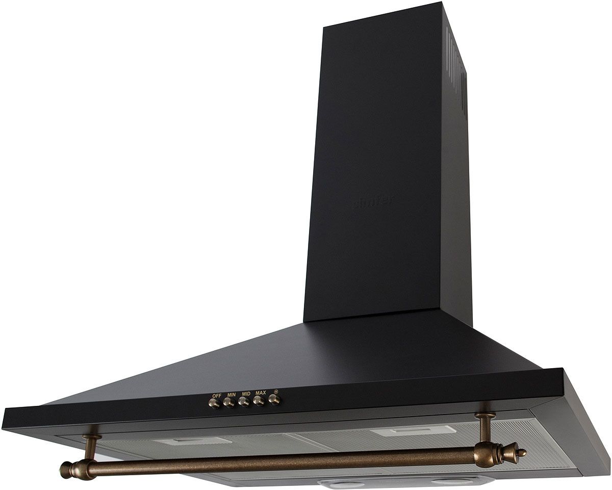 Вытяжка Simfer 8667 SM монтируется к стене отвод / циркуляция Макс. производительность 500 куб. м/ч ширина для установки 60 см механическое управление бесшумный двигатель