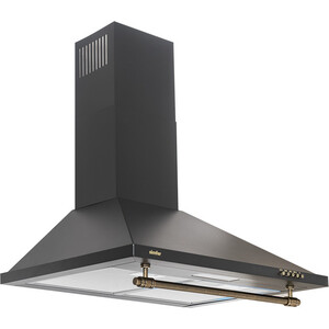 Вытяжка Simfer 8667 SM монтируется к стене отвод / циркуляция Макс. производительность 500 куб. м/ч ширина для установки 60 см механическое управление бесшумный двигатель