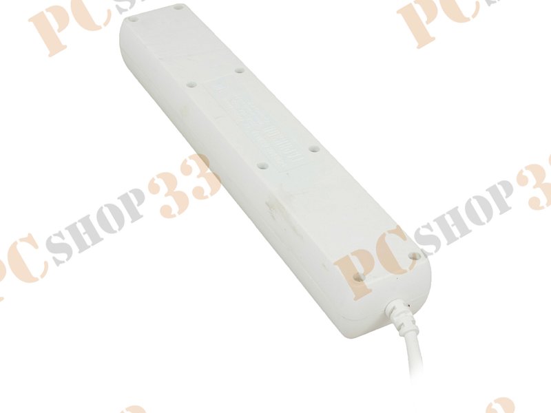 Сетевой фильтр на 5 розеток Гарнизон EHLW-4, белый (0.5м)