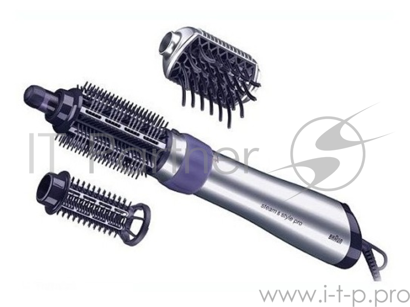 Фен-щетка Braun AS 530 MN 1000Вт черный