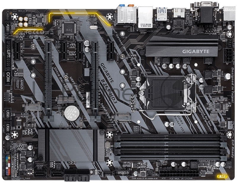 Материнская плата B365 S1151 ATX B365 HD3 GIGABYTE