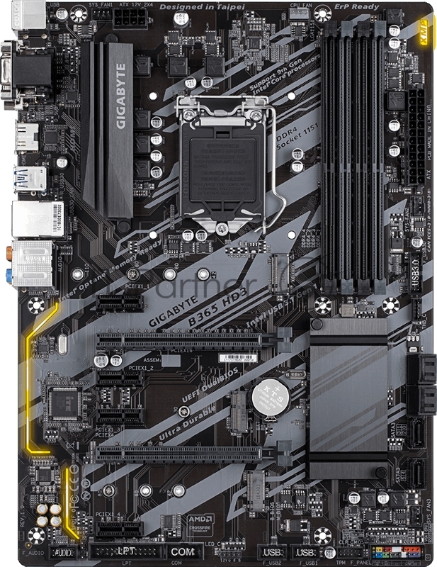 Материнская плата B365 S1151 ATX B365 HD3 GIGABYTE