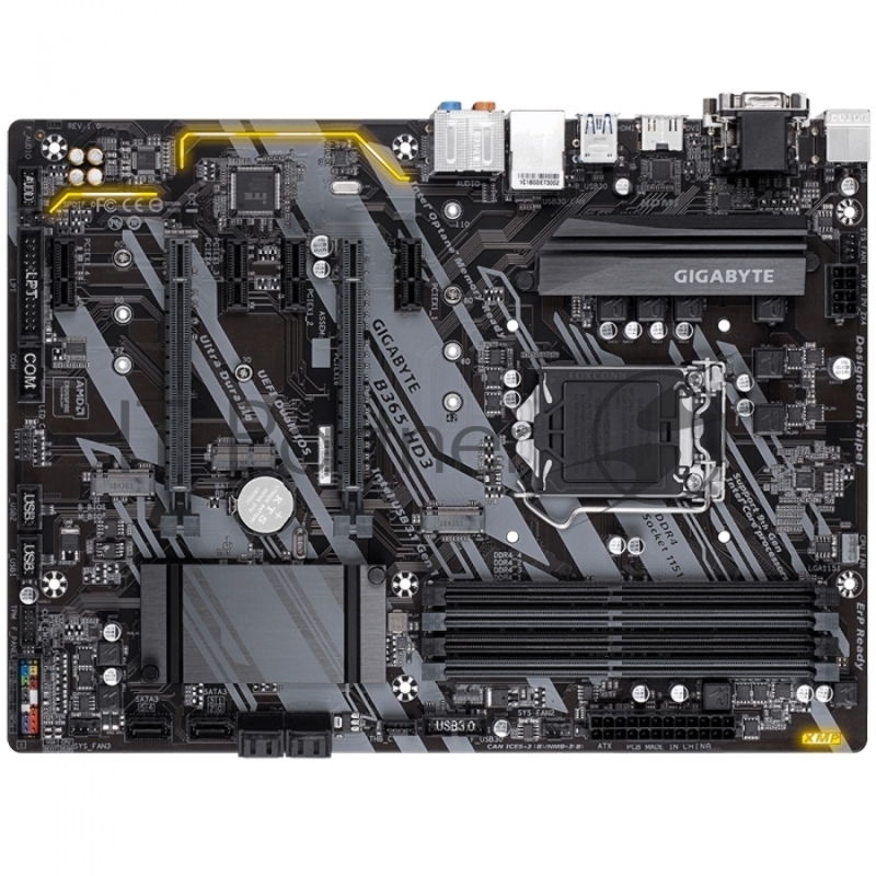 Материнская плата B365 S1151 ATX B365 HD3 GIGABYTE