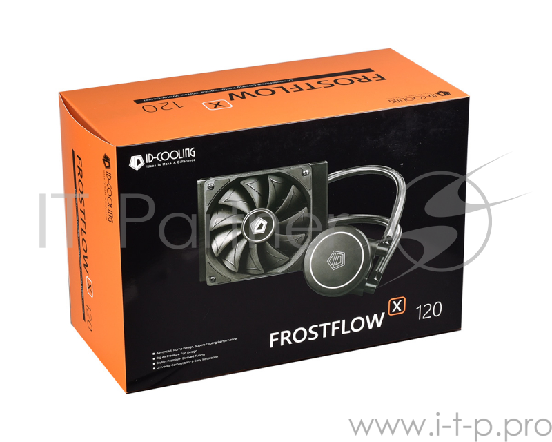 Система водяного охлаждения ID-Cooling FROSTFLOW X 120 (Black) 200W all Intel/AMD