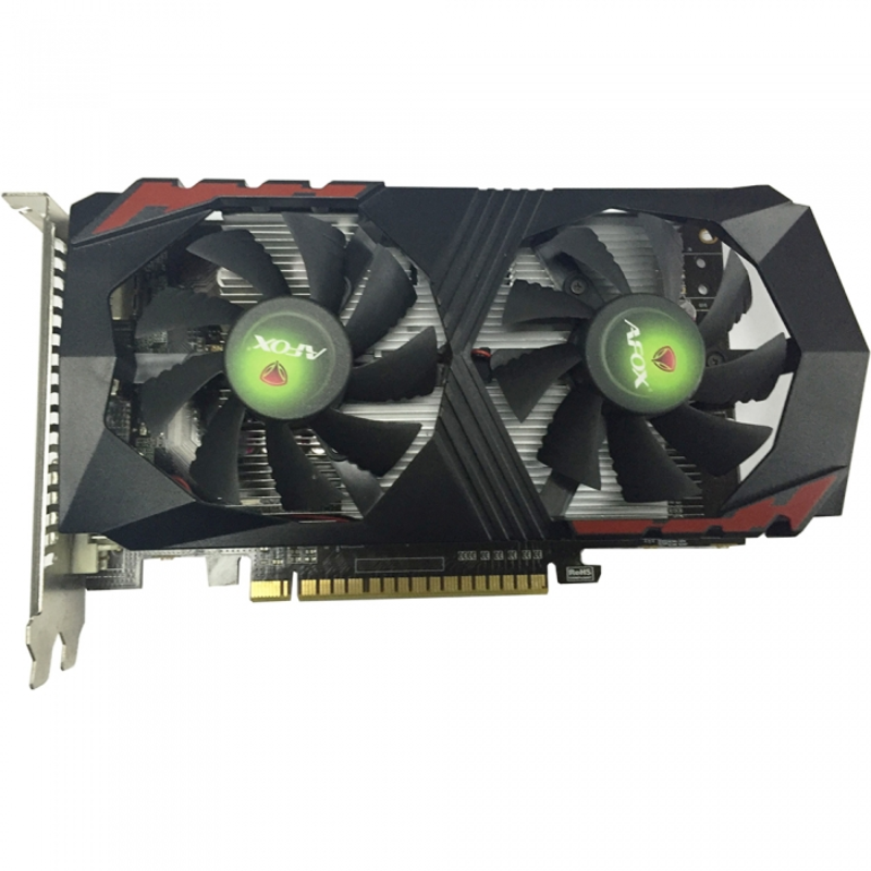 PCI-E 16x AFOX AF750TI-4096D5H3 NVIDIA Geforce GTX750Ti 4GB GDDR5 128Bit DVI HDMI VGA ATX Dual Fan